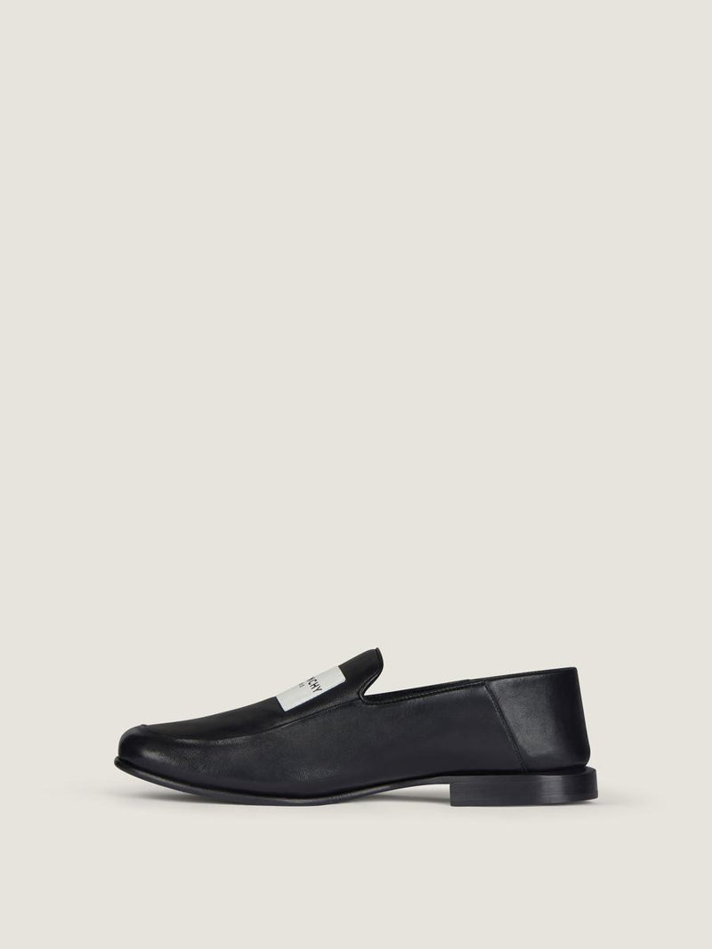 Givenchy "Label" Leather Loafers