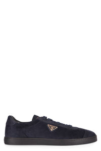 Prada Suede Low-Top Sneakers