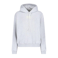 Alexander Wang Essential Terry Hoodie W/Puff Paint Logo