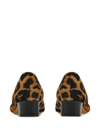 Salvatore Ferragamo Horsehair Printed Pirri Pony Décolleté Shoes