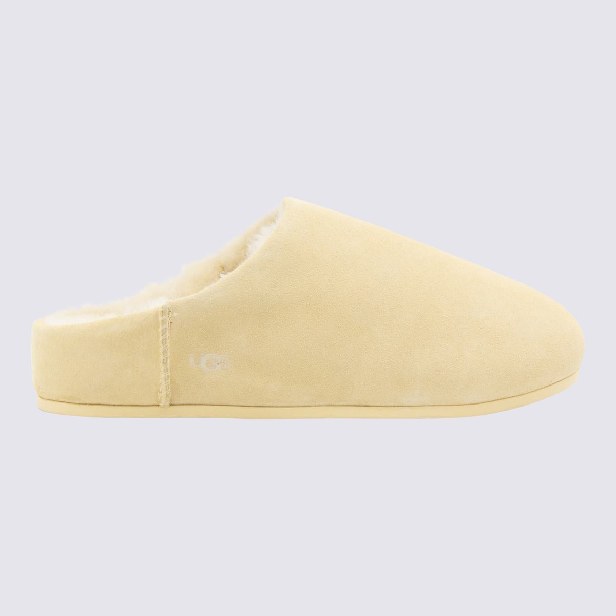 UGG Light Beige Elea Slip On Flats