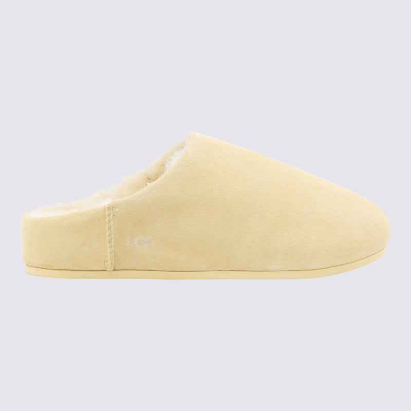 UGG Light Beige Elea Slip On Flats