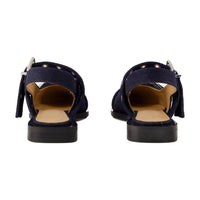 Ganni Feminine Buckle Ballerinas