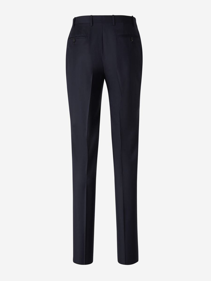 Canali Plain Wool Suit