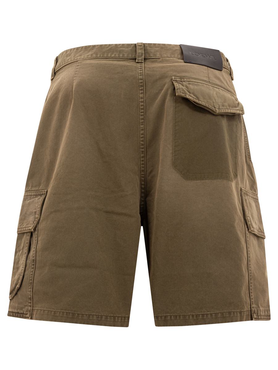 Loewe Cotton Cargo Shorts