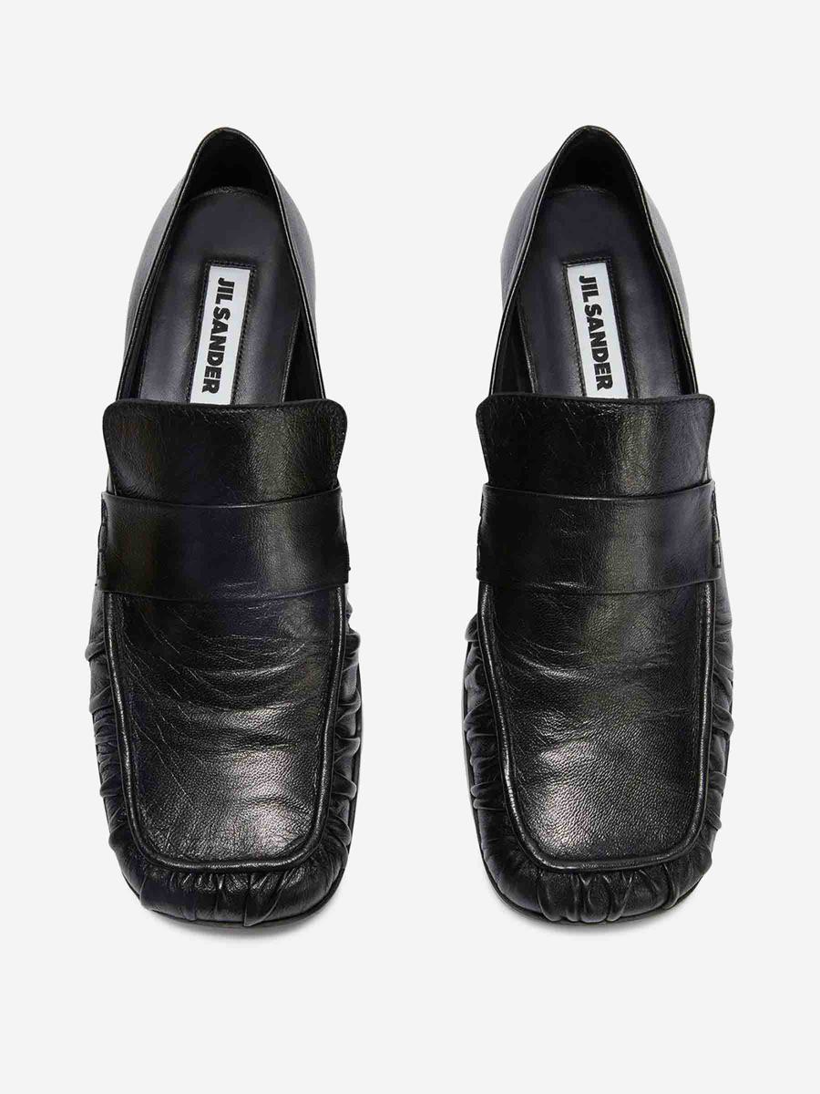 Jil Sander Leather Moccasins