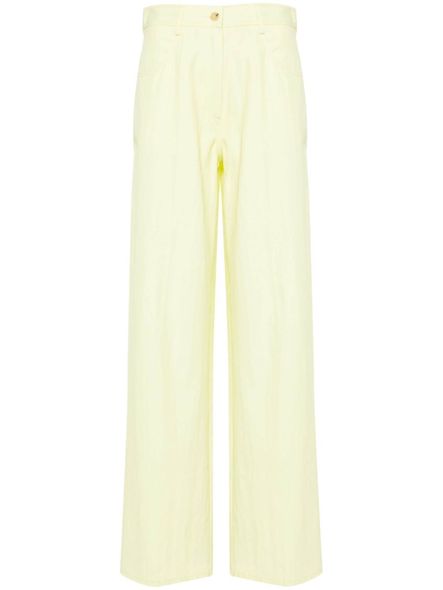 Forte_Forte Vicose Cotton Chic Twill 5 Pockets Pants Clothing