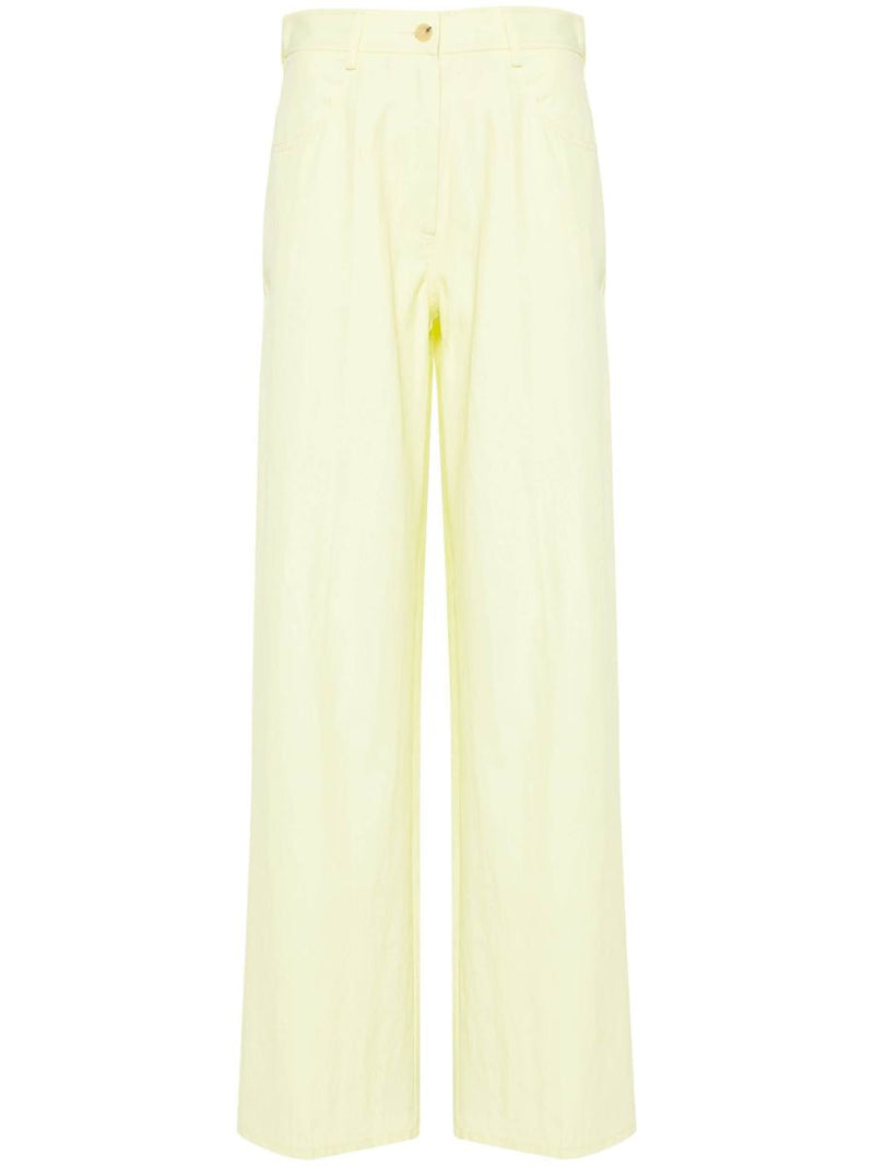 Forte_Forte Vicose Cotton Chic Twill 5 Pockets Pants Clothing