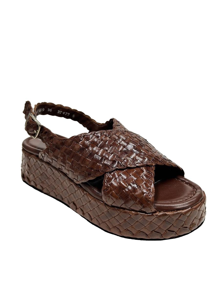 La Rose Maui Platform Wooden Sandal