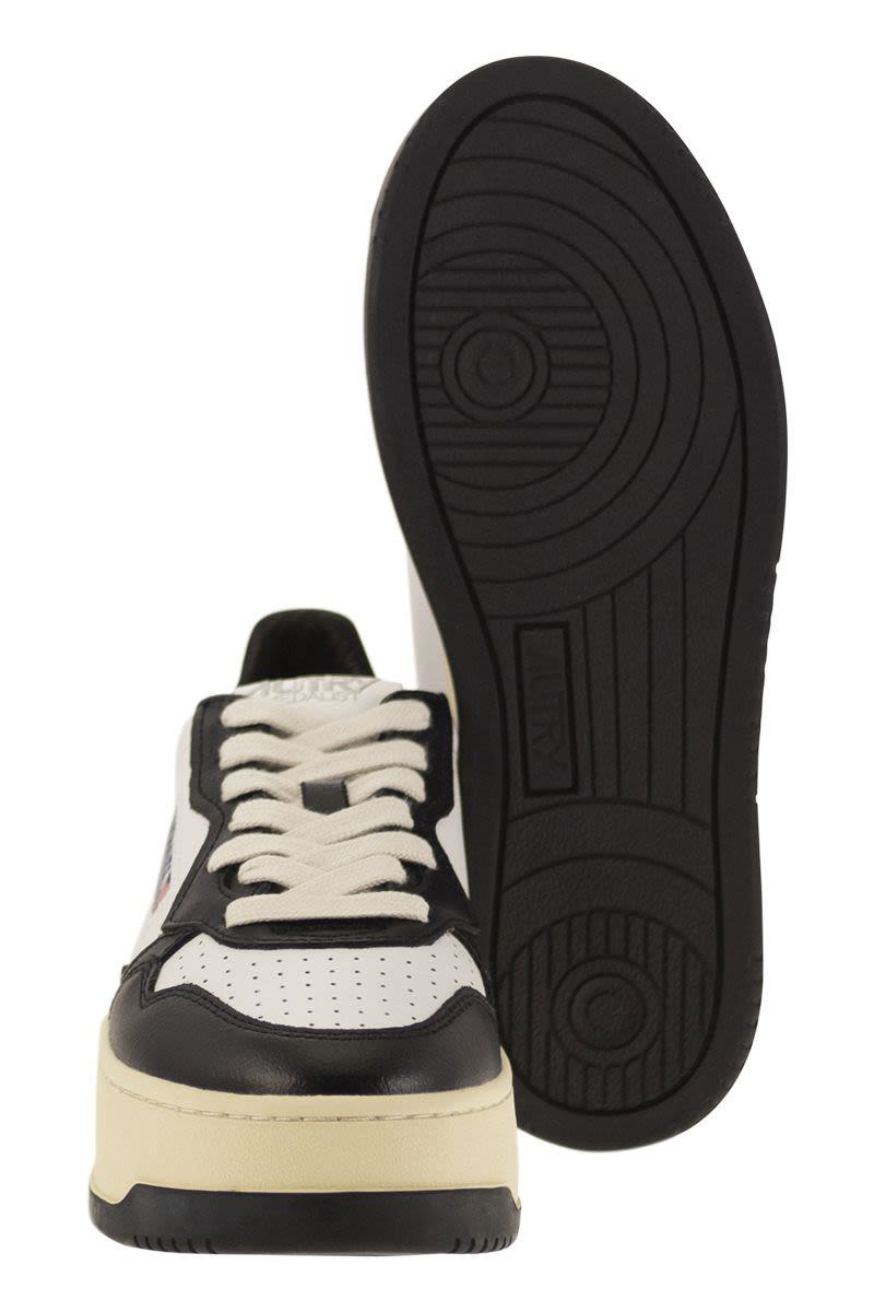Autry Medalist Platform - Leather Trainers