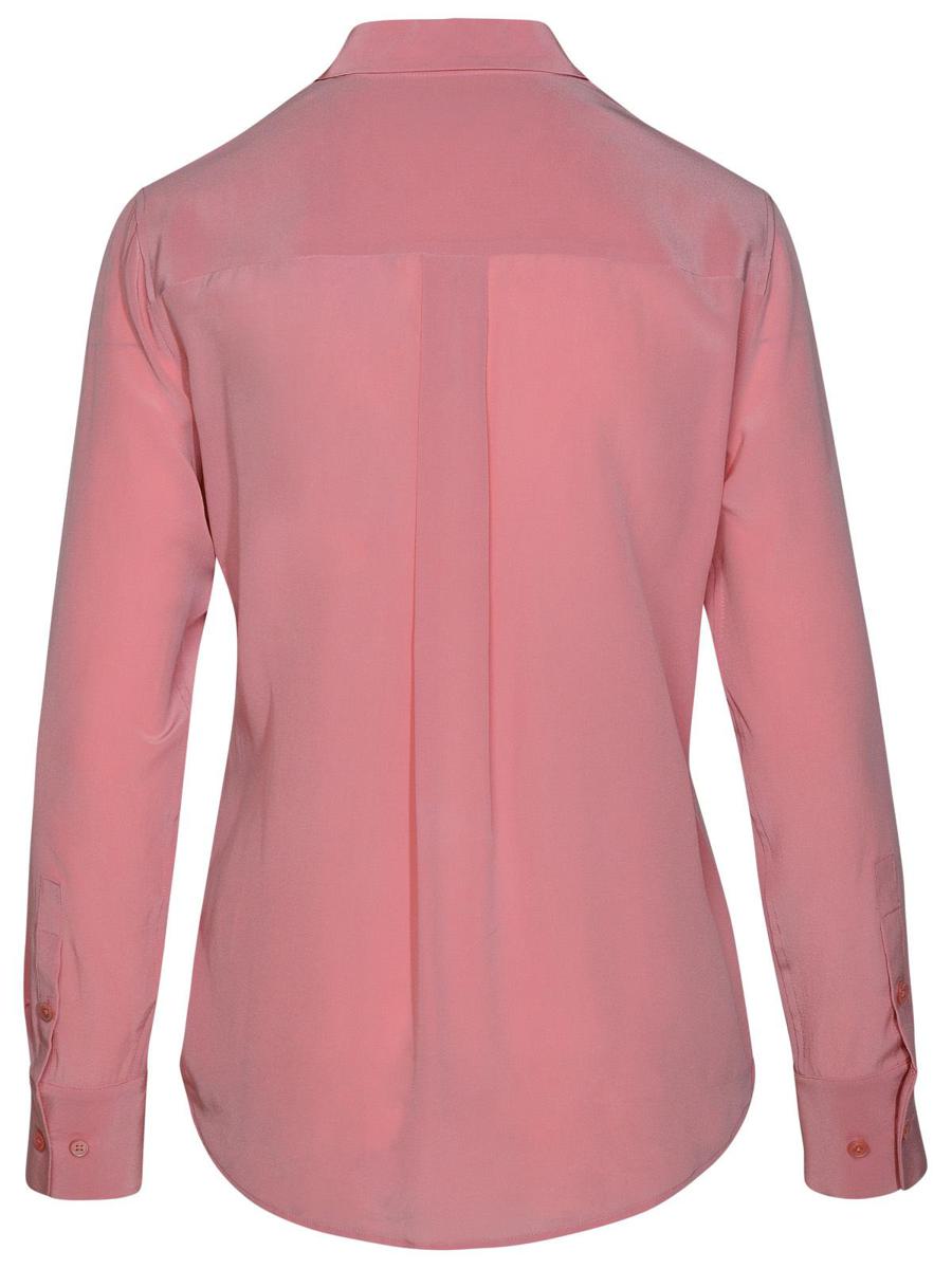 Equipment Pink Silk Shirt