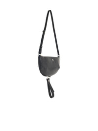 Courrèges 'Holy Eclipse Viper' Black Leather Bag