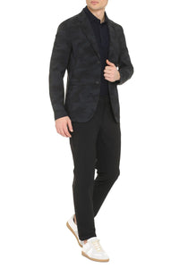 The (Alphabet) The (Jacket) - Single-Breasted Two-Button Jacket