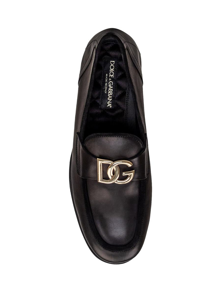 Dolce & Gabbana Ariosto Leather Slipper
