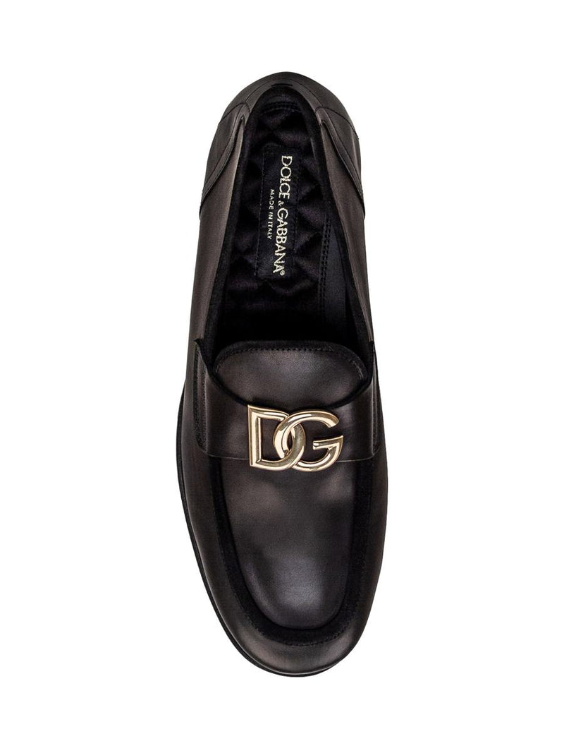 Dolce & Gabbana Ariosto Leather Slipper