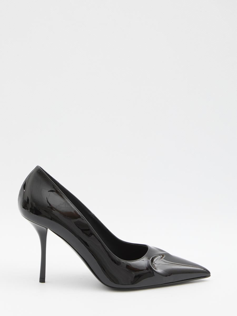 Black Patent Pumps
