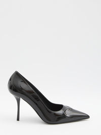 Black Patent Pumps