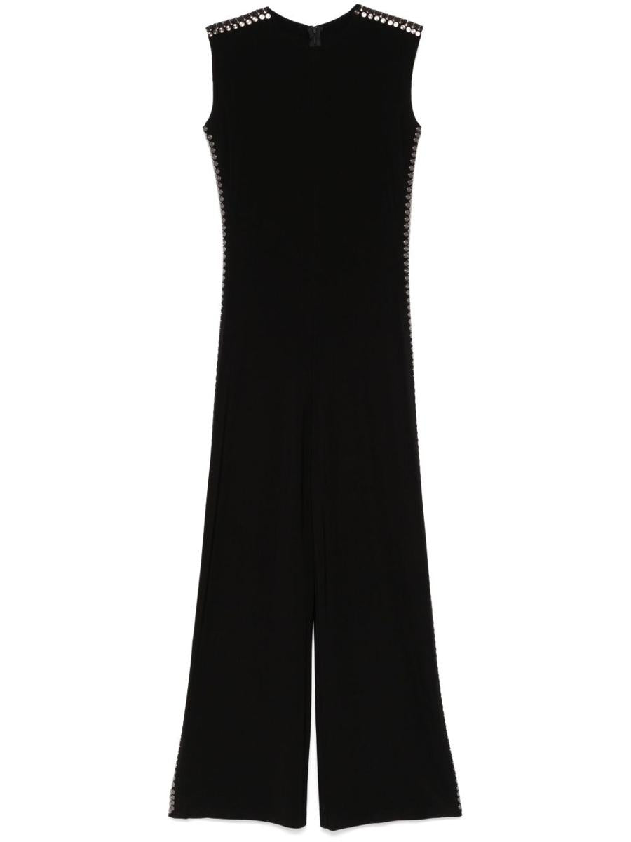 Norma Kamali Studded Long Jumpsuit
