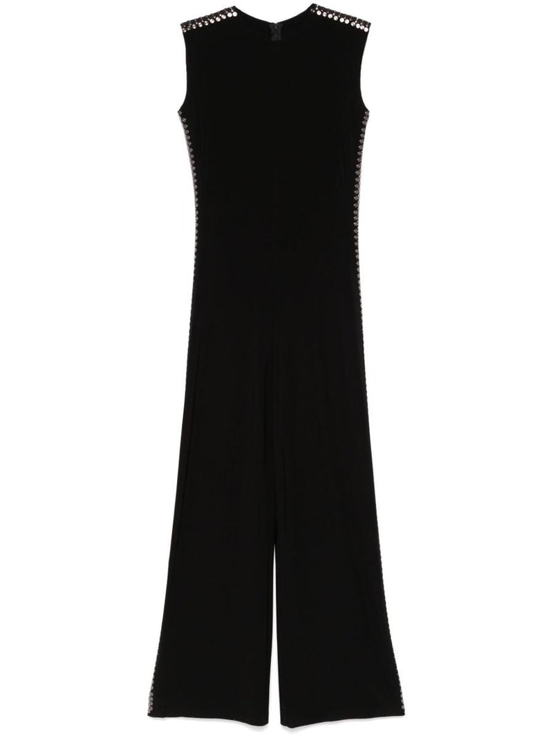 Norma Kamali Studded Long Jumpsuit