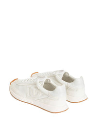 Dolce & Gabbana White Leather Sneakers