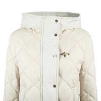 Fay Beige Padded Parka