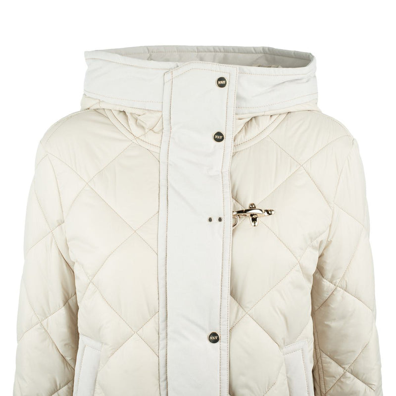 Fay Beige Padded Parka