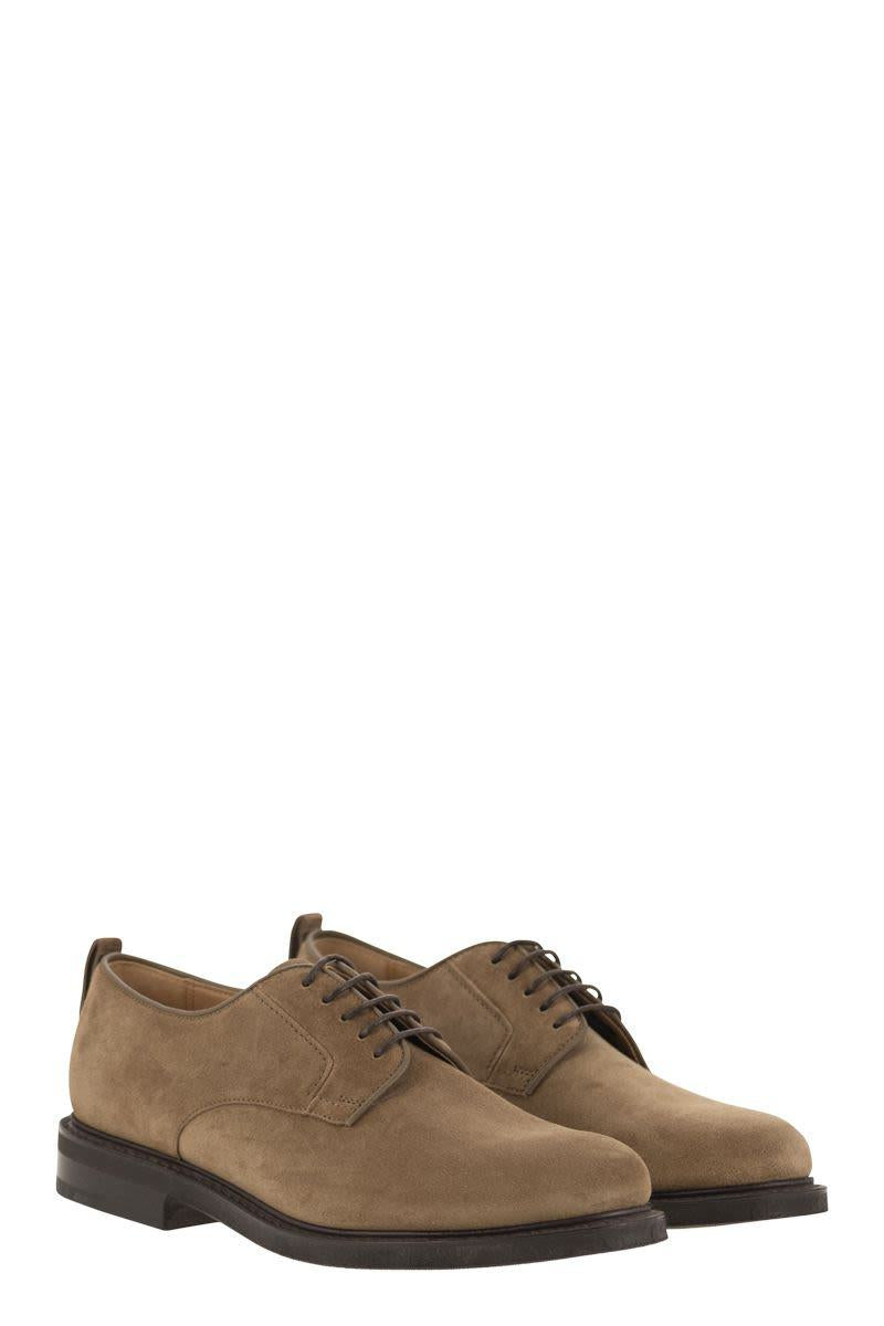 Church'S Suede Lace-Up Shoes