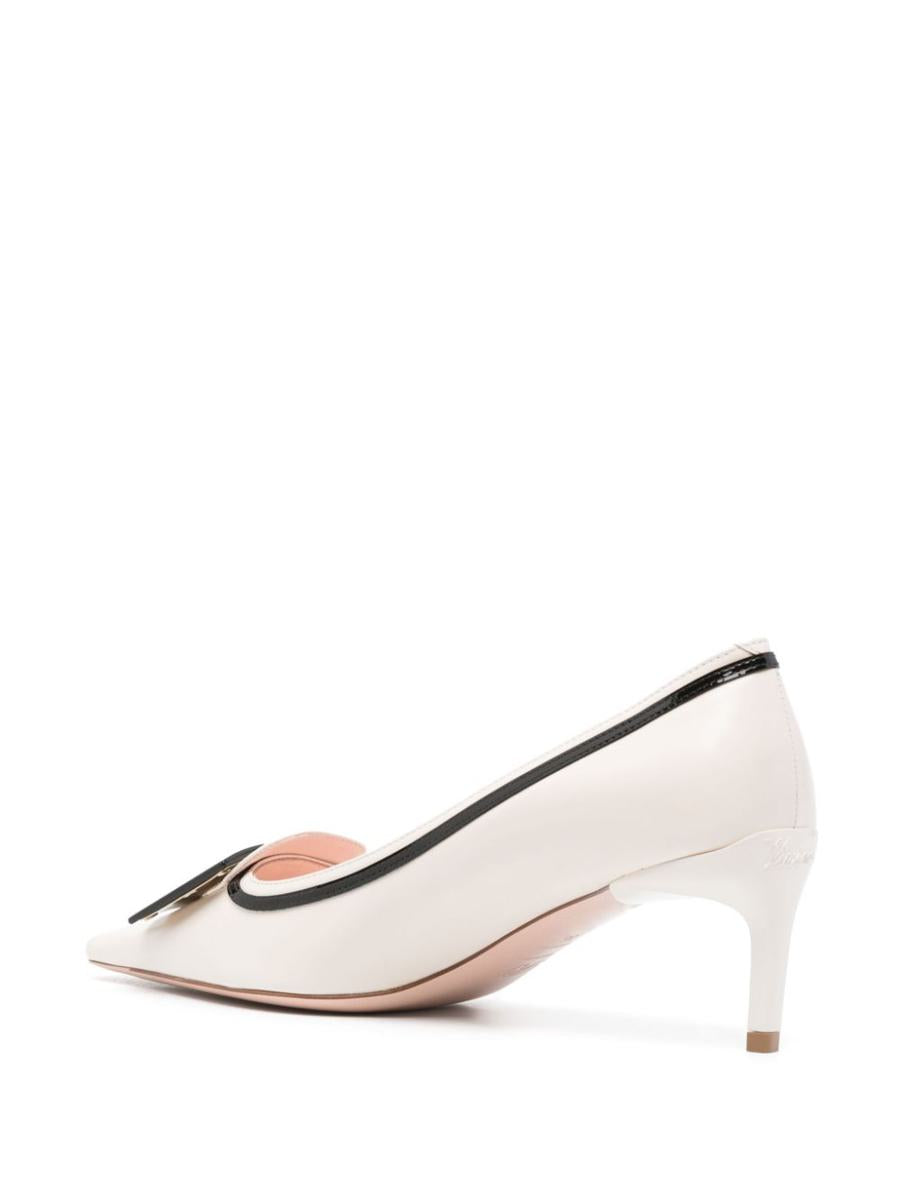 Roger Vivier Viv Canard Leather Pumps