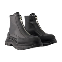 Alexander McQueen Tread Slick Ankle Boots
