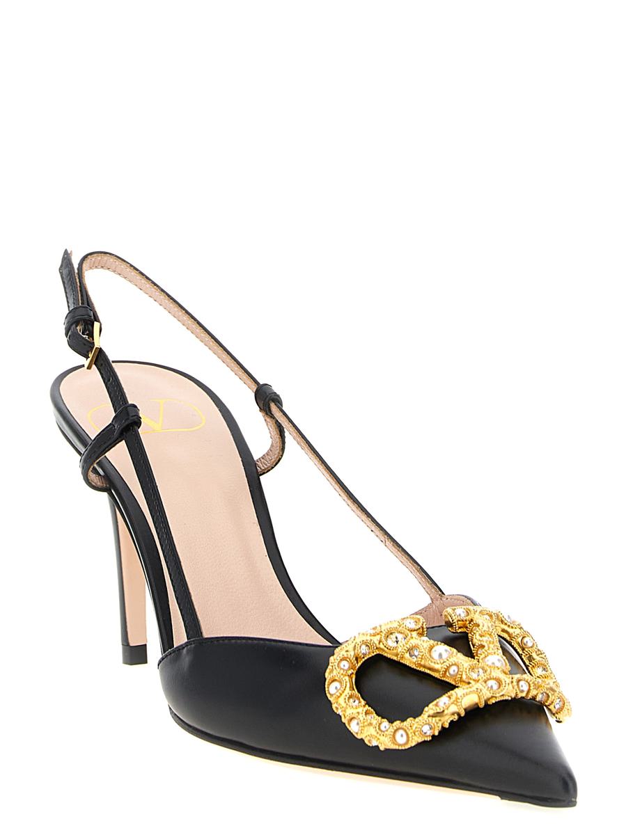 Valentino Garavani Slingback Valentino Garavani Vlogo Signature