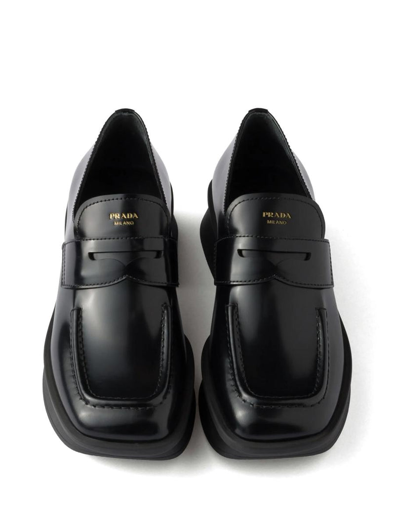 Prada Leather Loafers