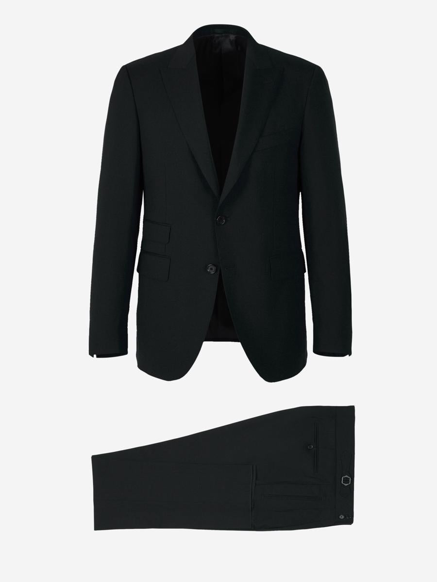 Scabal Plain Wool Suit