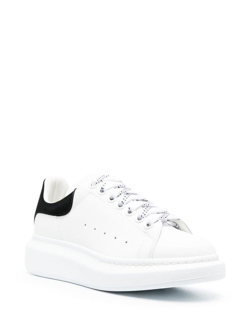 Alexander McQueen 'Oversize' Sneakers In White Leather