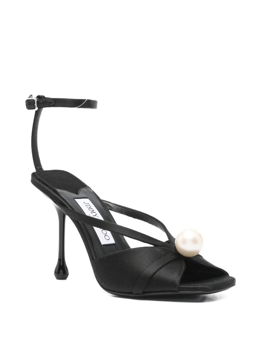 Jimmy Choo Siva 95 Satin Sandals