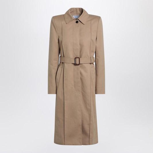 Alexander McQueen Trench Coat With Belt