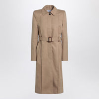 Alexander McQueen Trench Coat With Belt