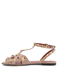 Valentino Garavani "Studdy" Leather Sandals