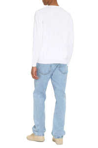 The (Alphabet) The (Knit) - Fine-Knit Sweater