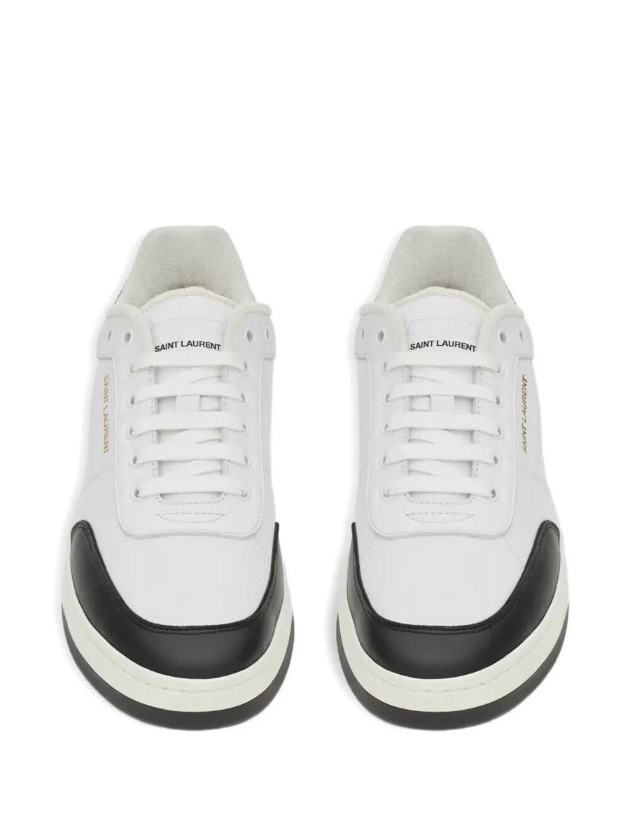 Saint Laurent Sl/61 Sneakers In Smooth Leather Shoes