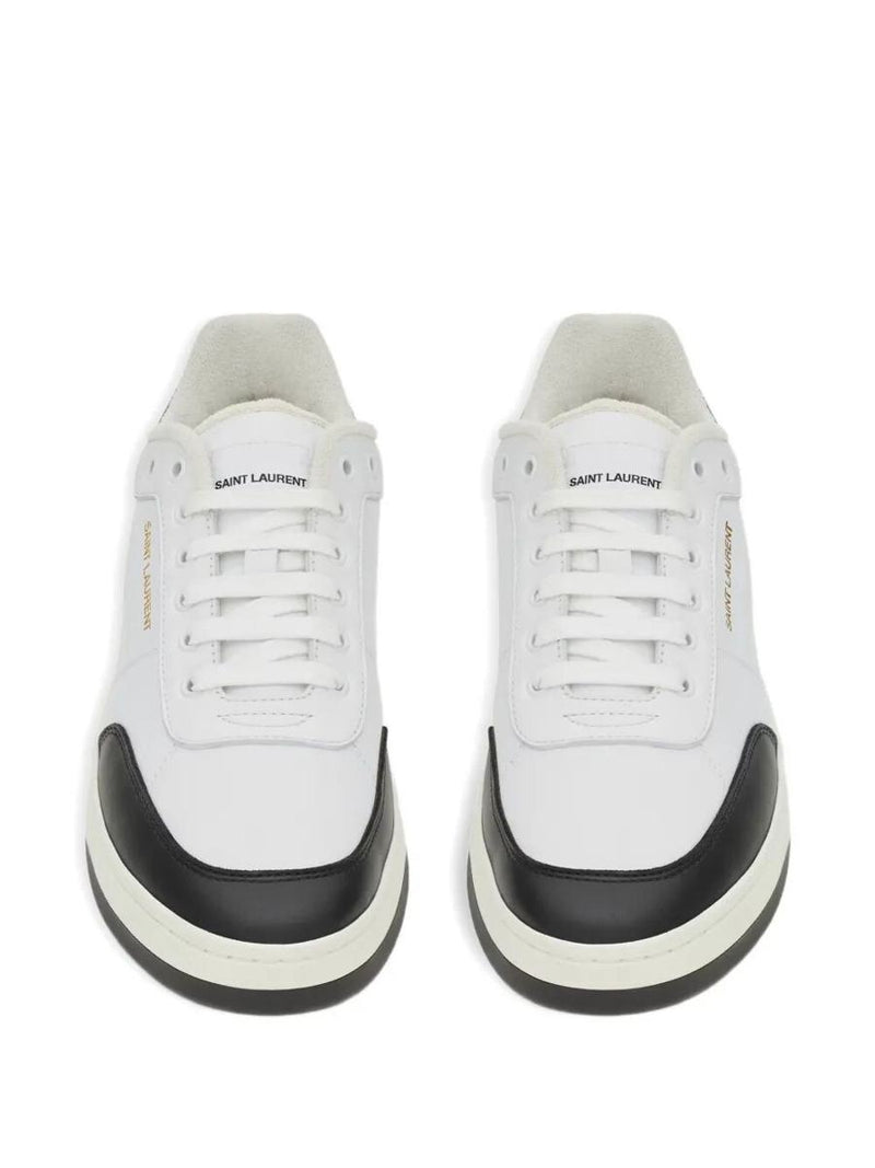 Saint Laurent Sl/61 Sneakers In Smooth Leather Shoes