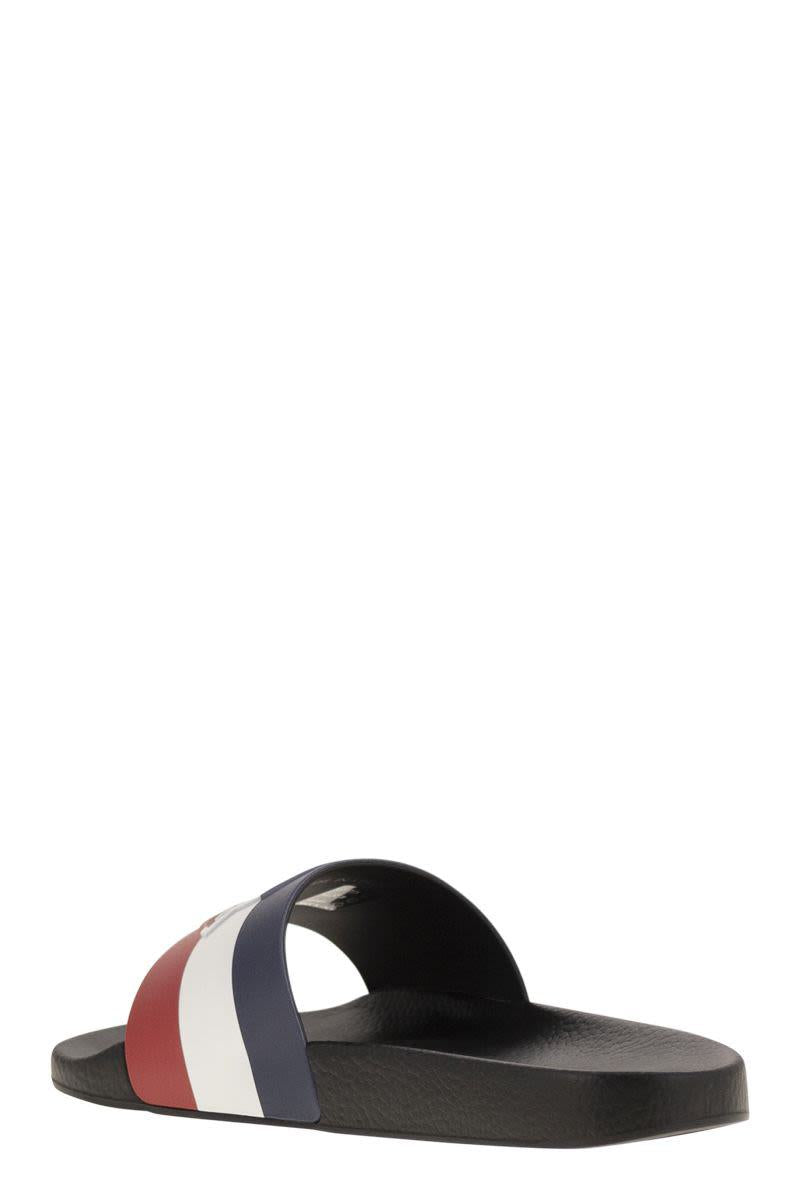 Moncler Basile - Rubber Slides With Logo