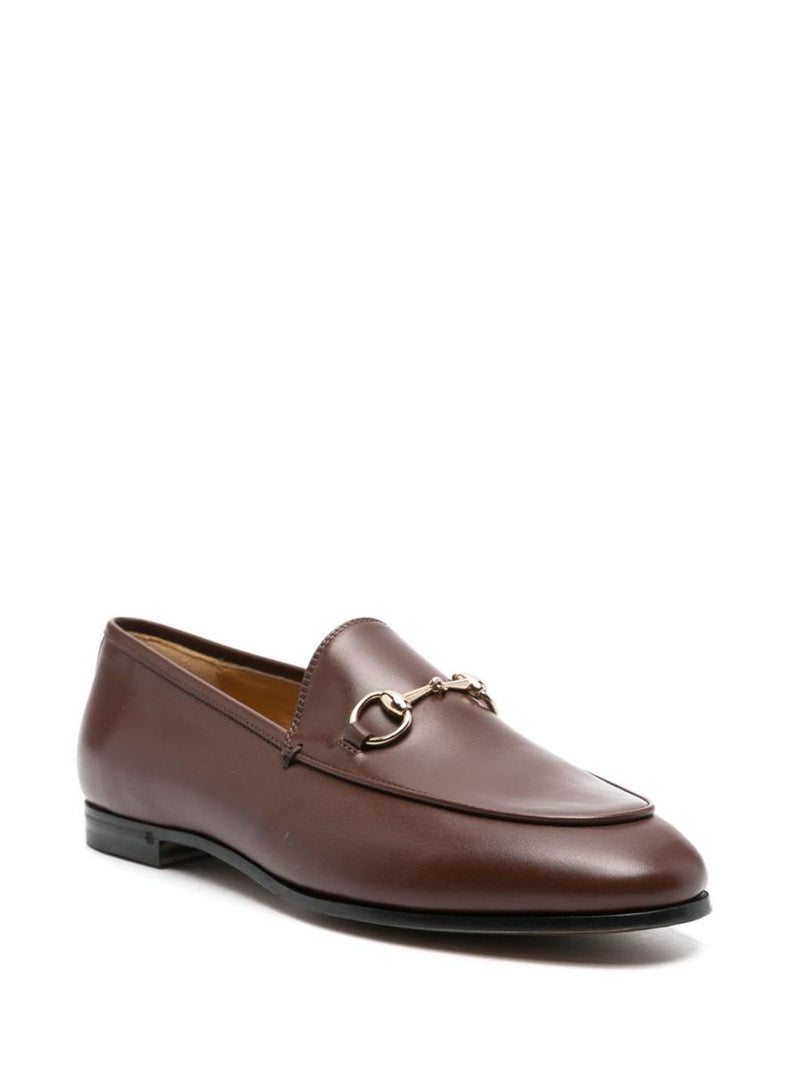Gucci Jordaan Leather Loafers