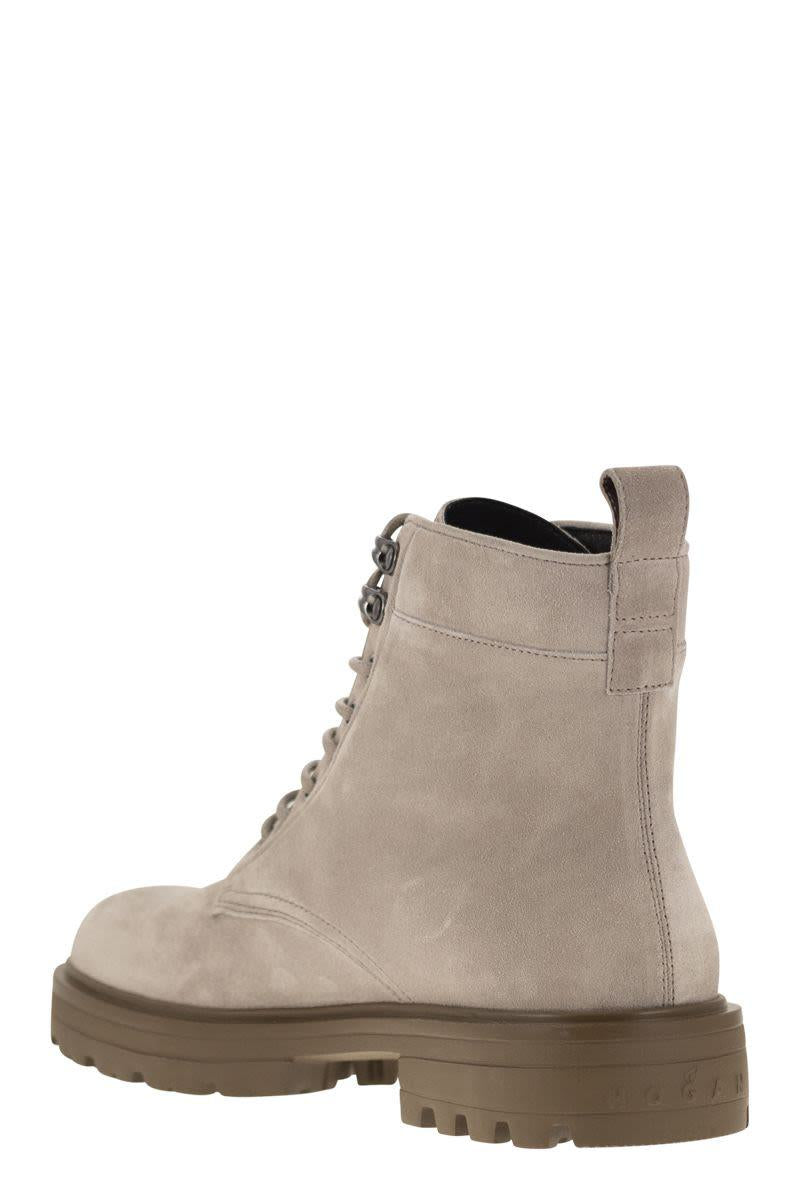 Hogan H673 Suede Boots
