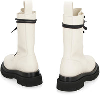 Bottega Veneta Lug Lace-Up Ankle Boots