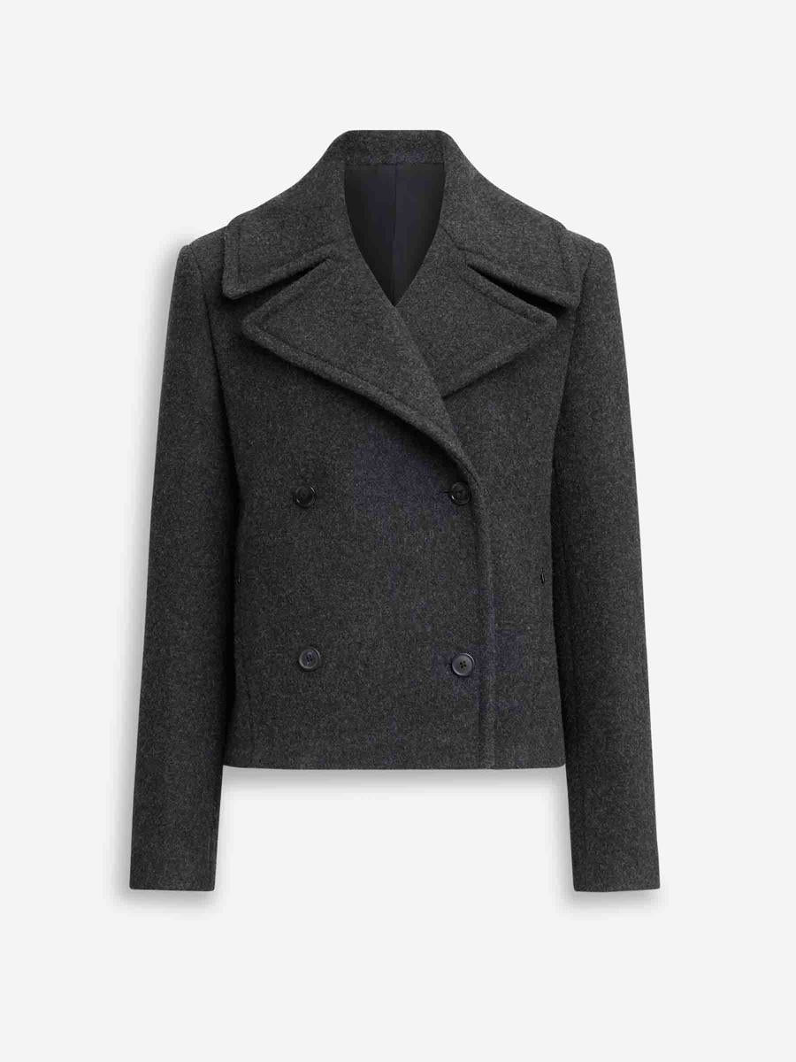 Alaïa Short Merino Wool Coat