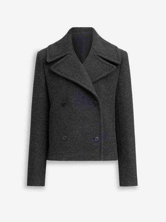 Alaïa Short Merino Wool Coat
