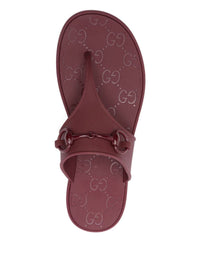 Gucci Horsebit Thong Sandals