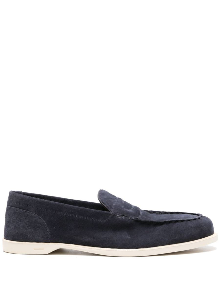 John Lobb Pace Suede Soft Casual Loafers Shoes
