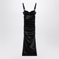 Dolce & Gabbana Draped Dress With Bra Detail