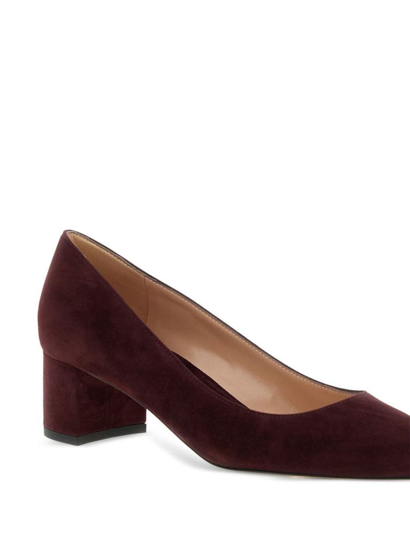 Gianvito Rossi Piper Suede Leather Pumps